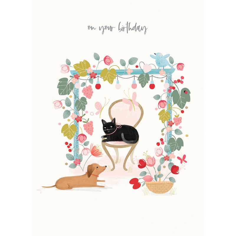 Olive & Wilma Card Collection - Garden Arch