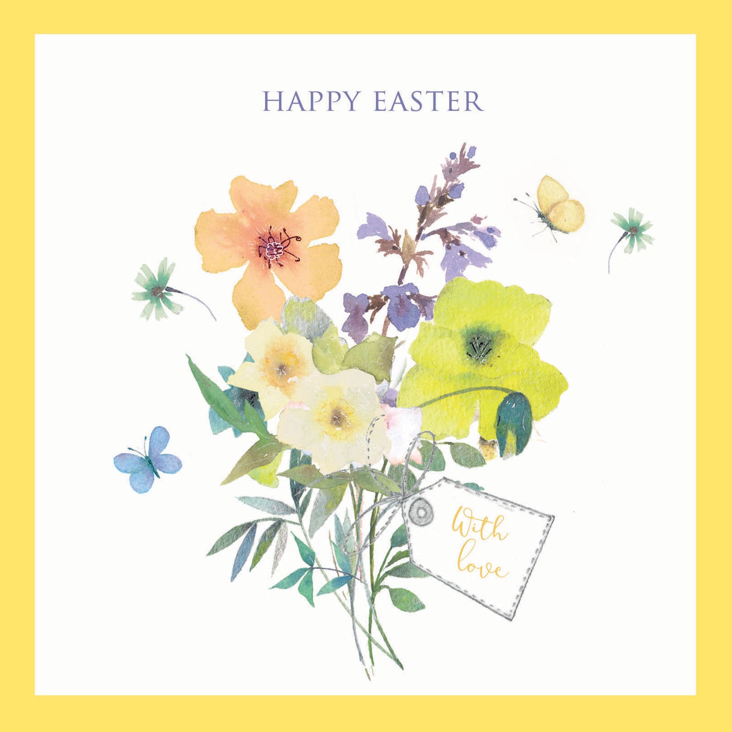 Easter 5 Card Pack - Floral Bouquet