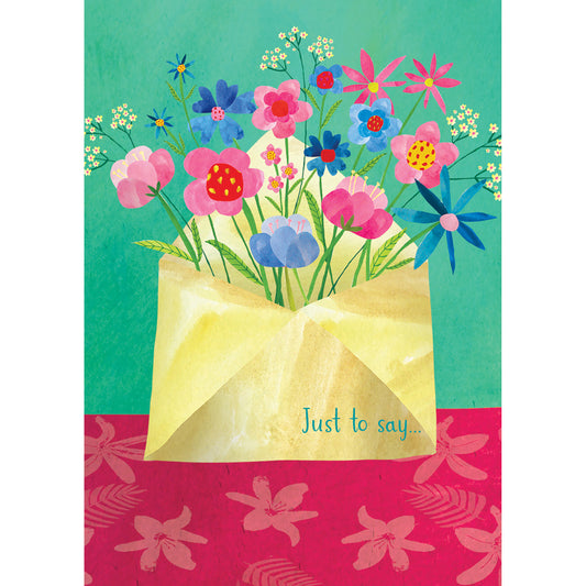 Mini Notecard Pack (6 Cards) - Floral Delivery