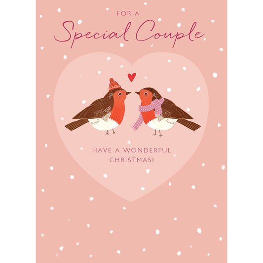 Christmas Card (Single) - Special Couple - Robins