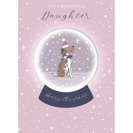 Christmas Card (Single) - Daughter - Dog