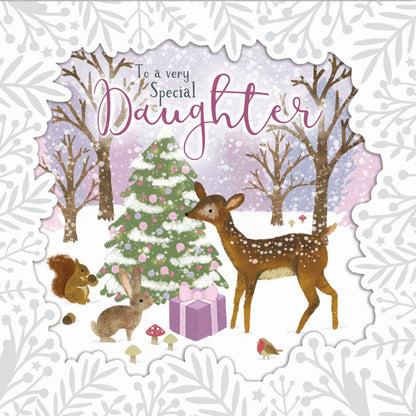 Christmas Card (Single) - Daughter - Deer