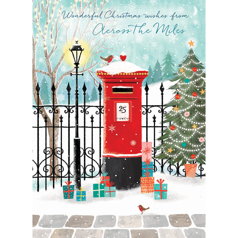 Christmas Card (Single) - Across The Miles - Postbox