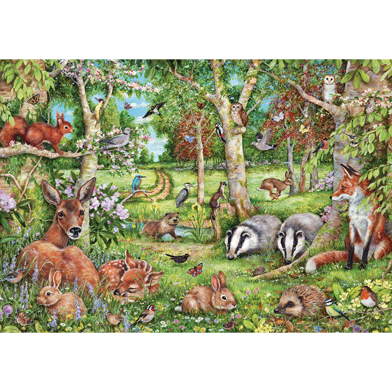 Woodland Adventures - 500 Piece Jigsaw Puzzle