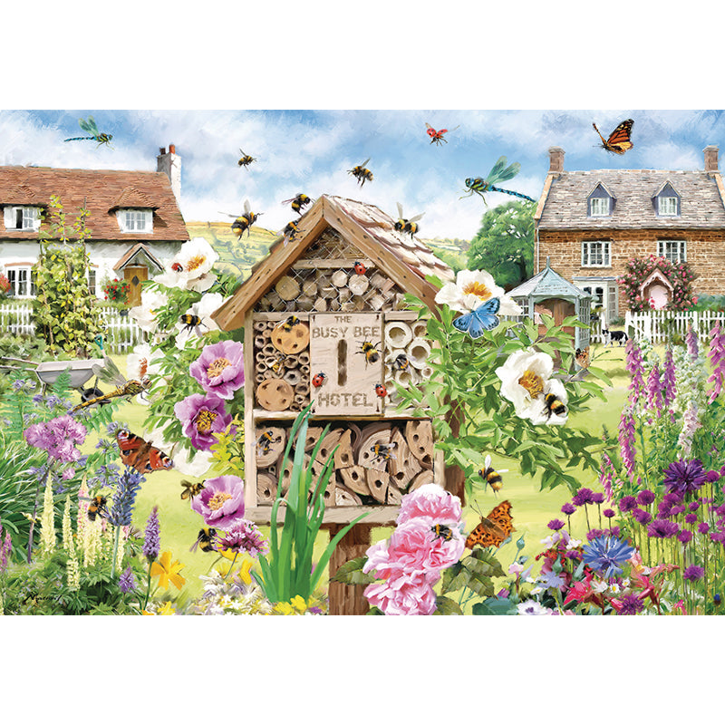 Busy Bee Hotel - 500 Piece Jigsaw Puzzle