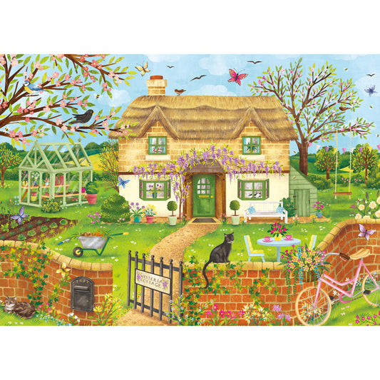 Wisteria Cottage - 1000 Piece Jigsaw Puzzle