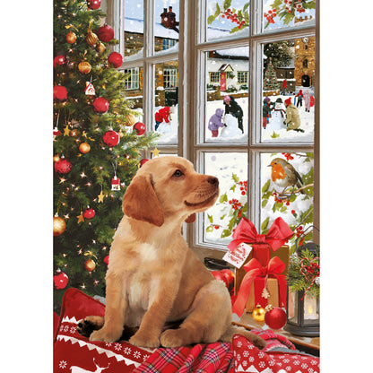 Guide Dogs - Christmas Window - 1000 Piece Jigsaw Puzzle