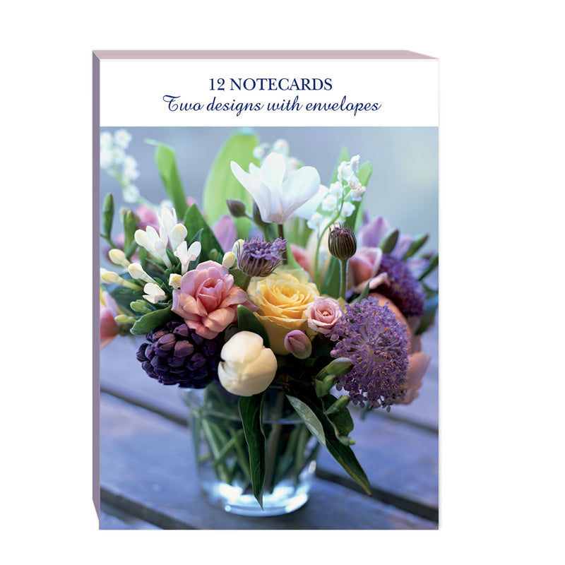 Notecard Pack (12 Cards) - Vintage Posy