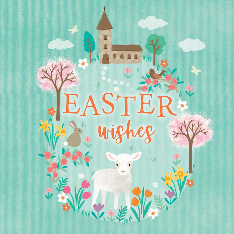 Easter 5 Card Pack - Little Lamb