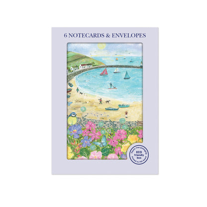 Mini Notecard Pack (6 Cards) - Harbour View