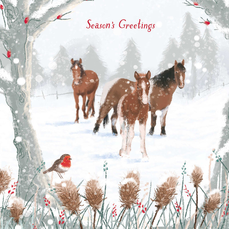 Charity Christmas Card Pack - Winter Friends