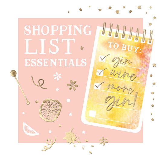 Party Spritz Card - Shopping List