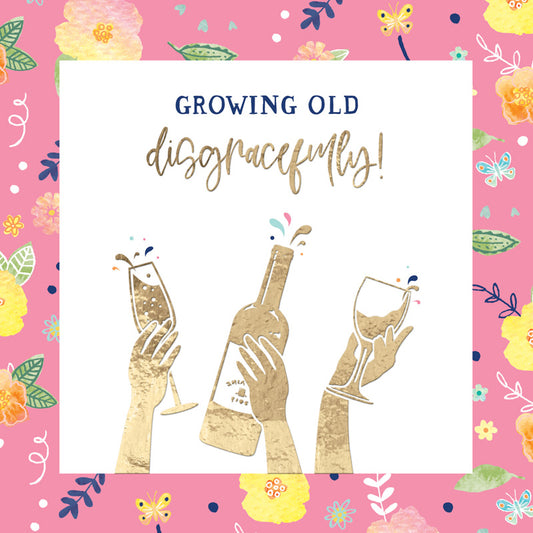 Party Spritz Card - Growing Old