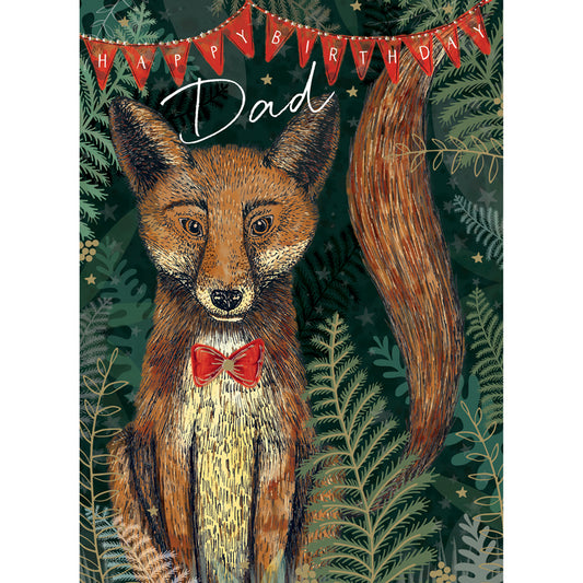 Family Circle Card - Fox (Dad)