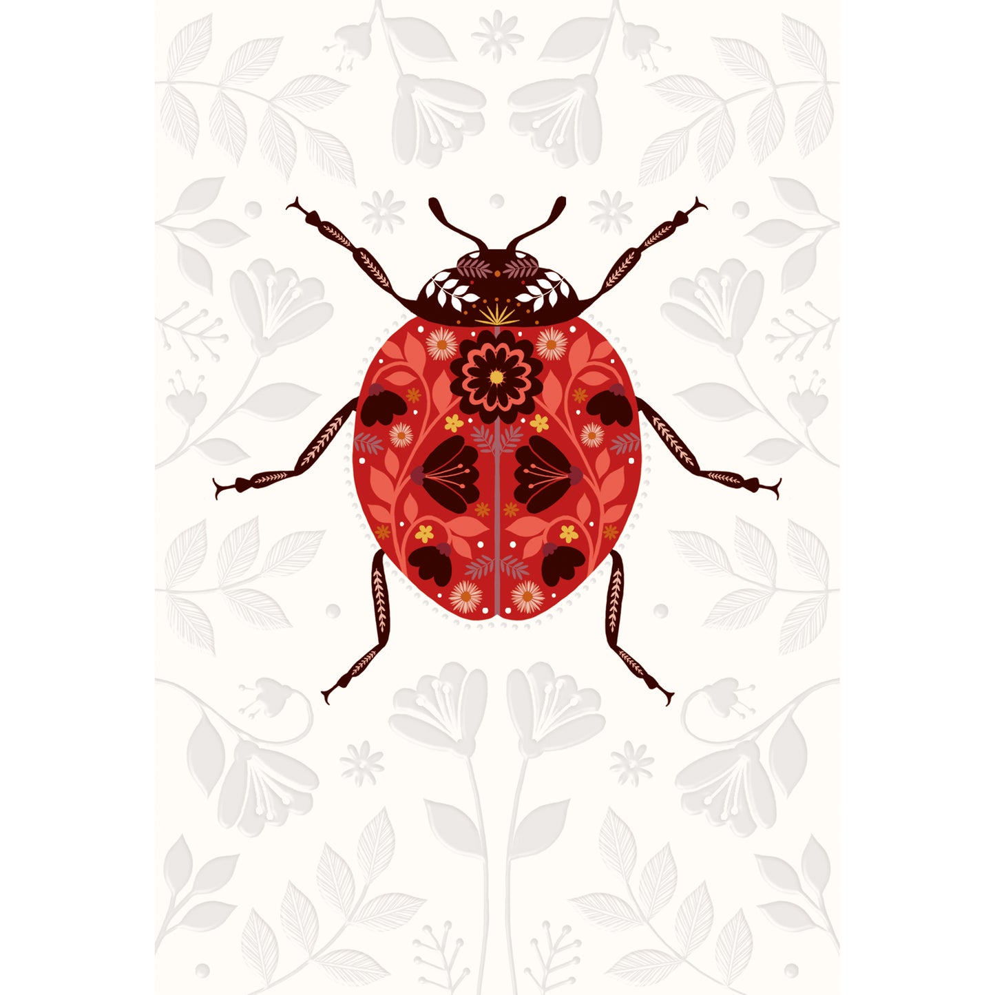 Folk & Fauna Card Collection - Ladybird