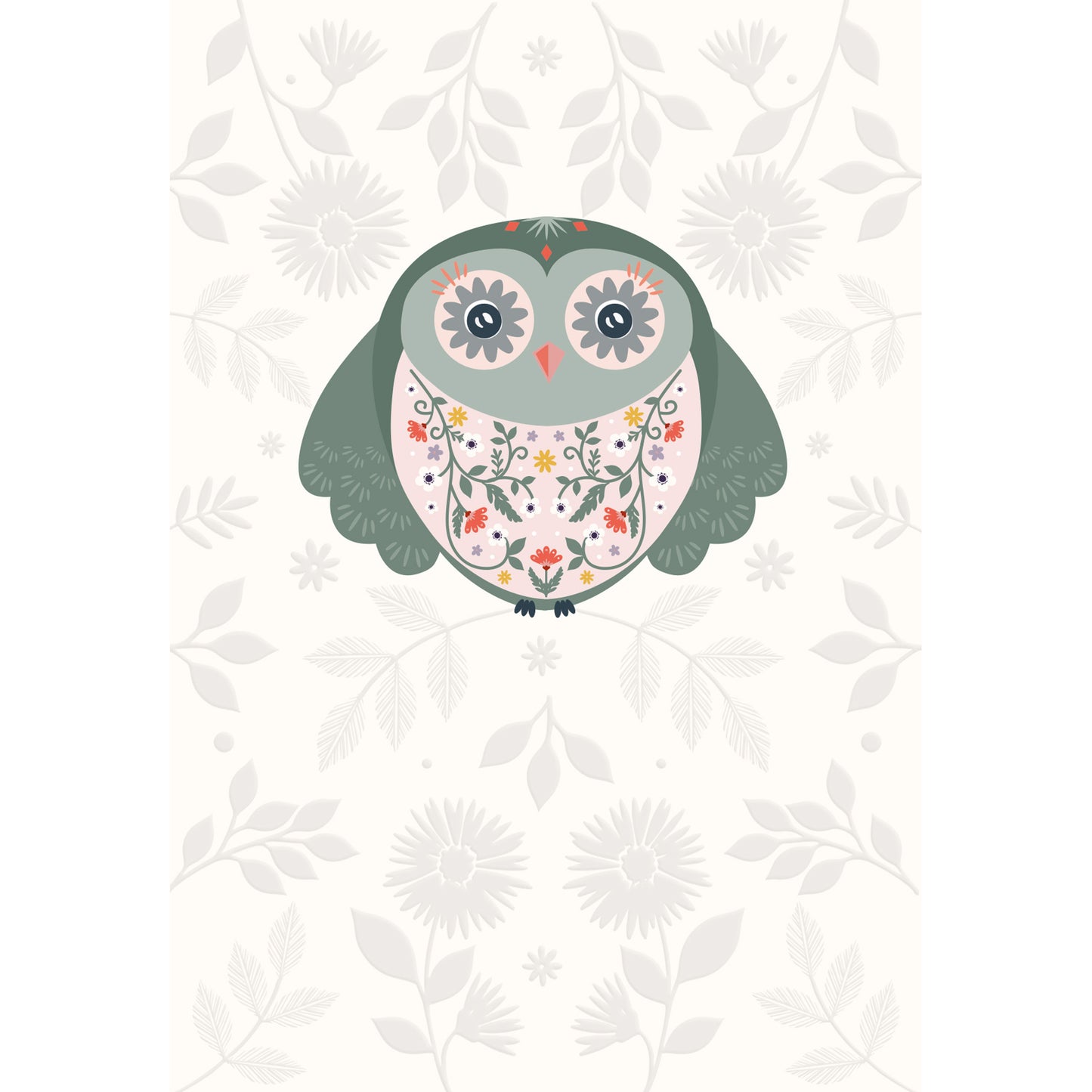 Folk & Fauna Card Collection - Owl