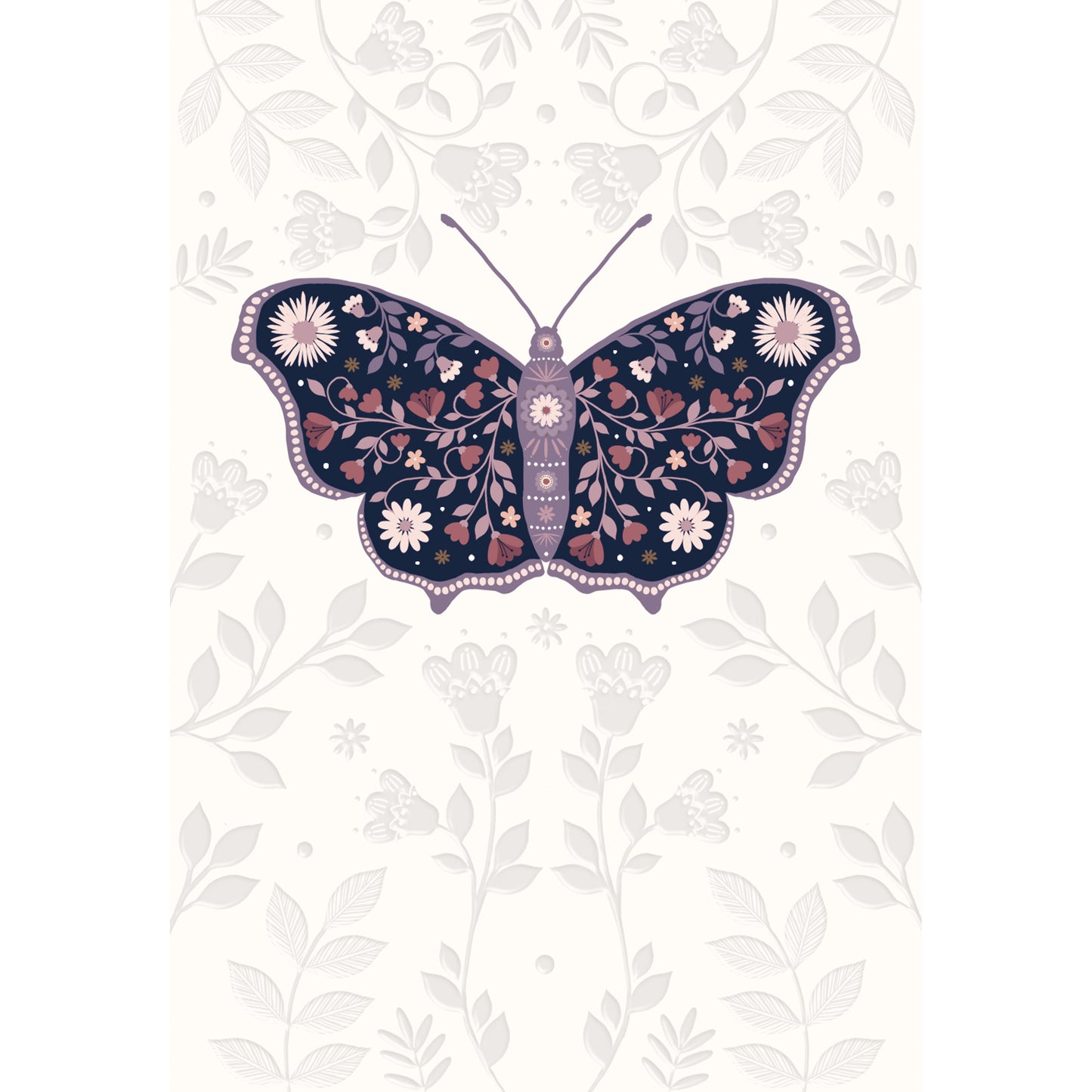 Folk & Fauna Card Collection - Butterfly