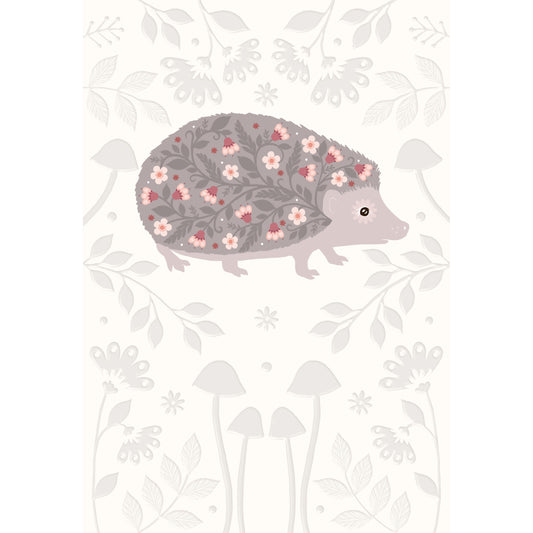 Folk & Fauna Card Collection - Hedgehog