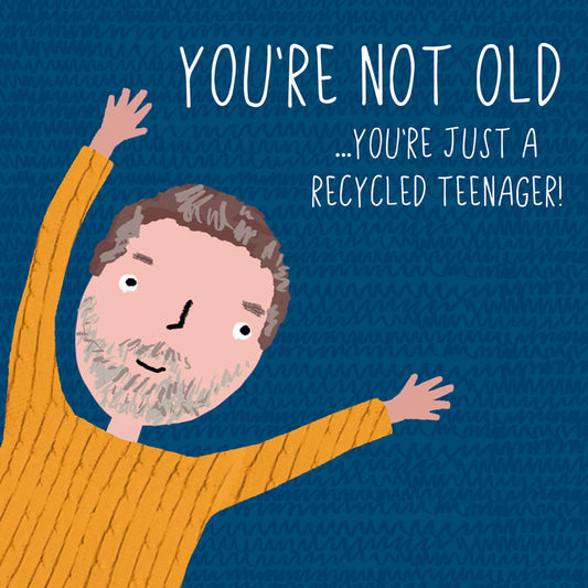 Man Oh Man! Card Collection - Recycled Teenager!