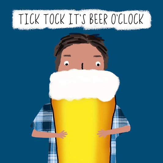 Man Oh Man! Card Collection - It's Beer O'Clock!
