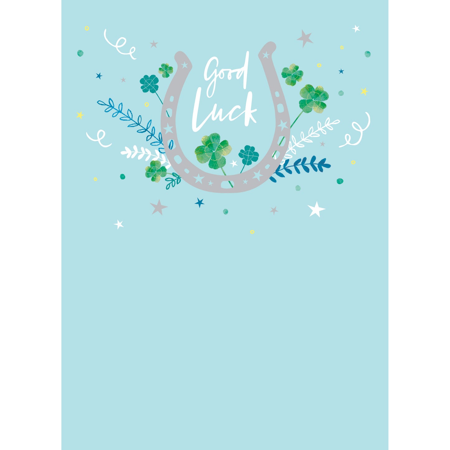 Good Luck Card - Horseshoe