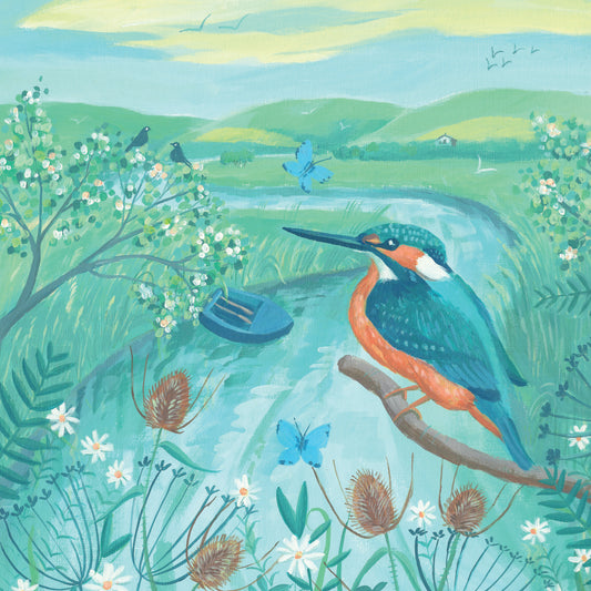 Quayside Gallery Card Collection - Kingfisher