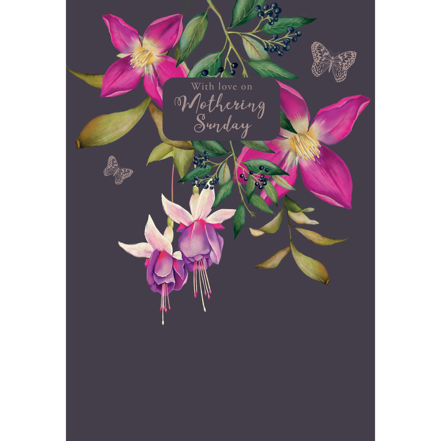 Mother's Day Card - Floral Mothering Sunday