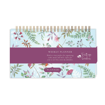 Vintage Garden Stationery - Weekly Planner