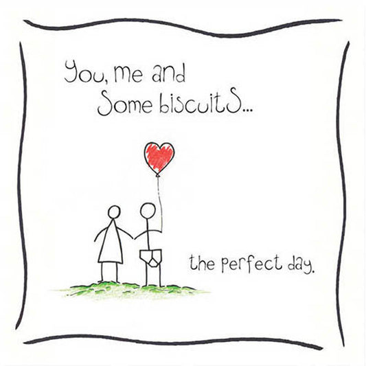 Alec's Cards - You, Me And Biscuits