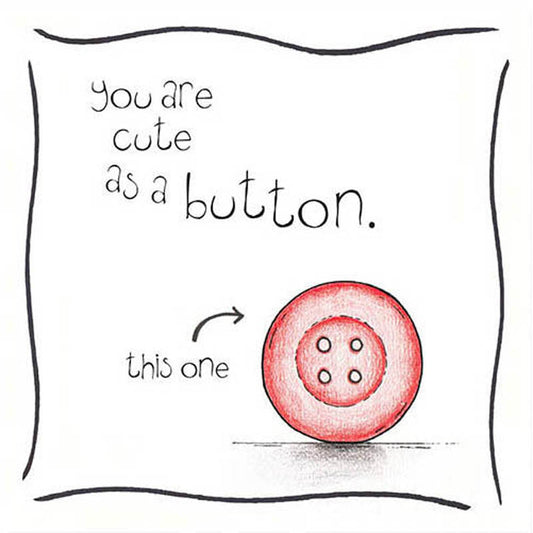 Alec's Cards - Cute as a button