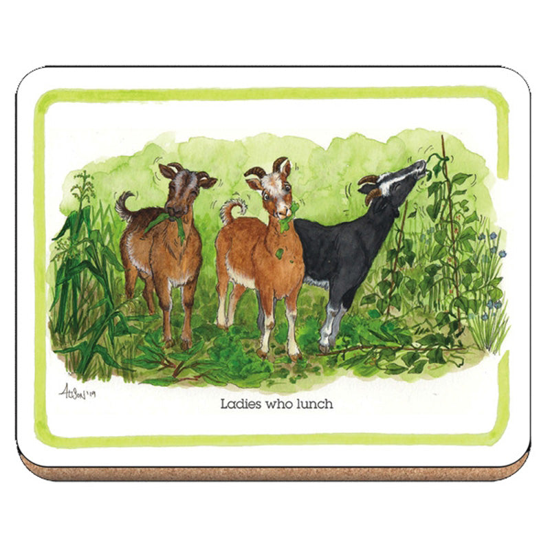 Coaster - Alison's Animals - Ladies who lunch