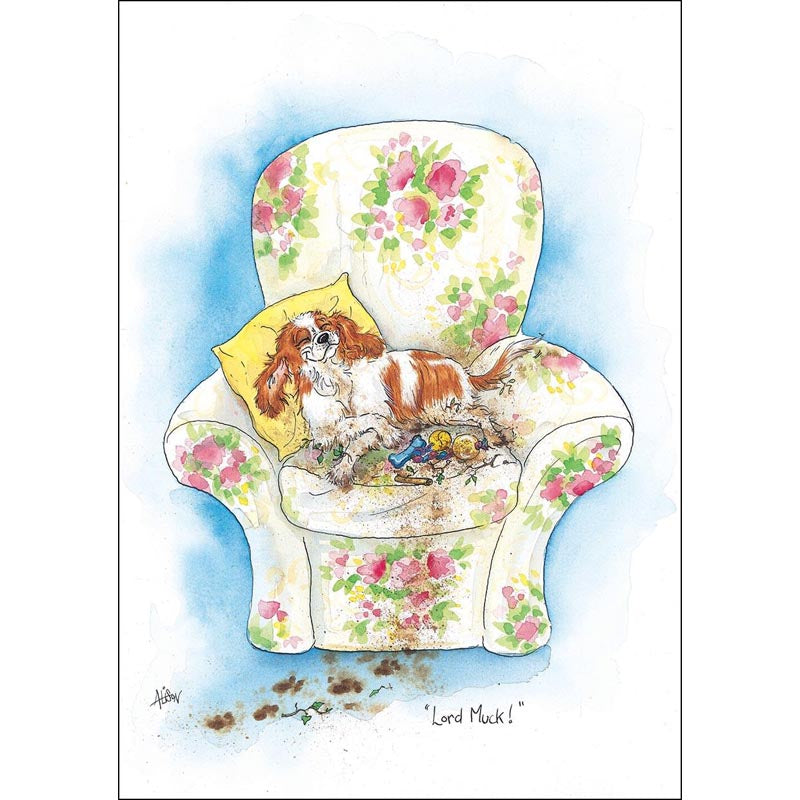 Alison's Animals Card - Lord Muck