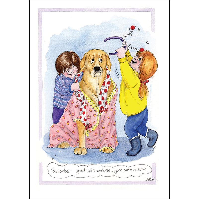 Alison's Animals Card - Remember - Good With Children