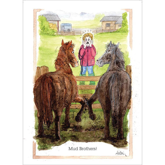 Alison's Animals Card - Mud Brothers