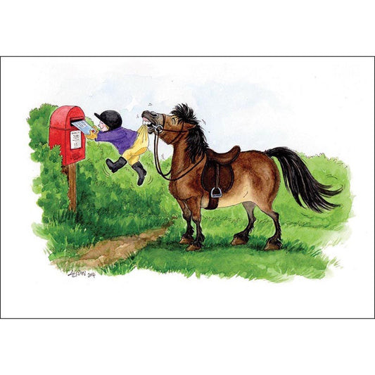 Alison's Animals Card - Handy Pony