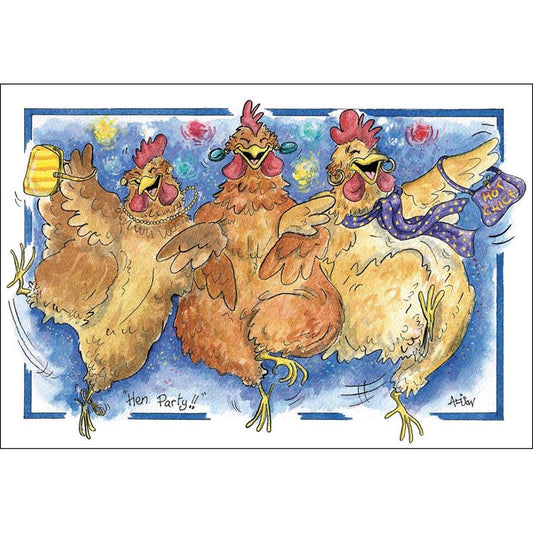 Alison's Animals Card - Hen Party