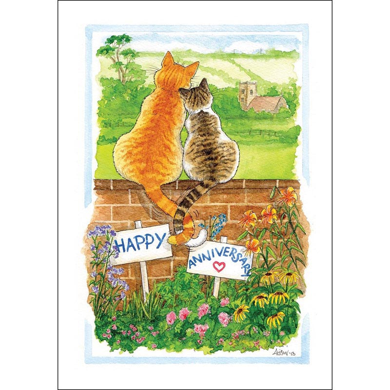 Alison's Animals Card - Entwined