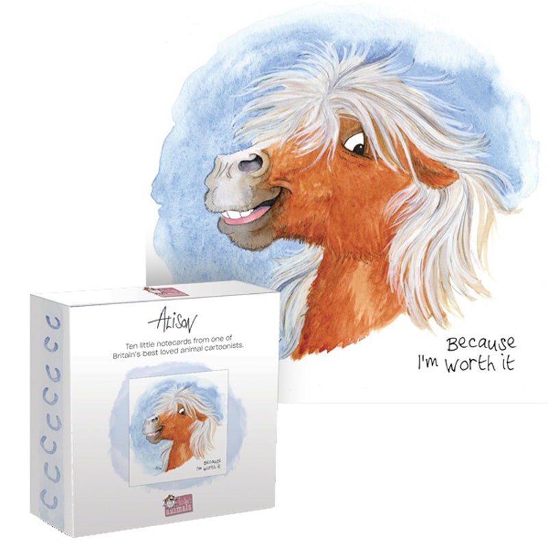 Notecards (10 Cards) - Alison's Animals - Pony